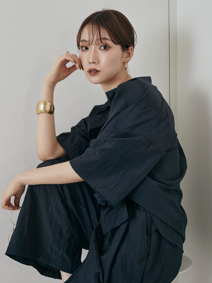 [預購] 尼龍洗衣機休閒褲/海軍藍