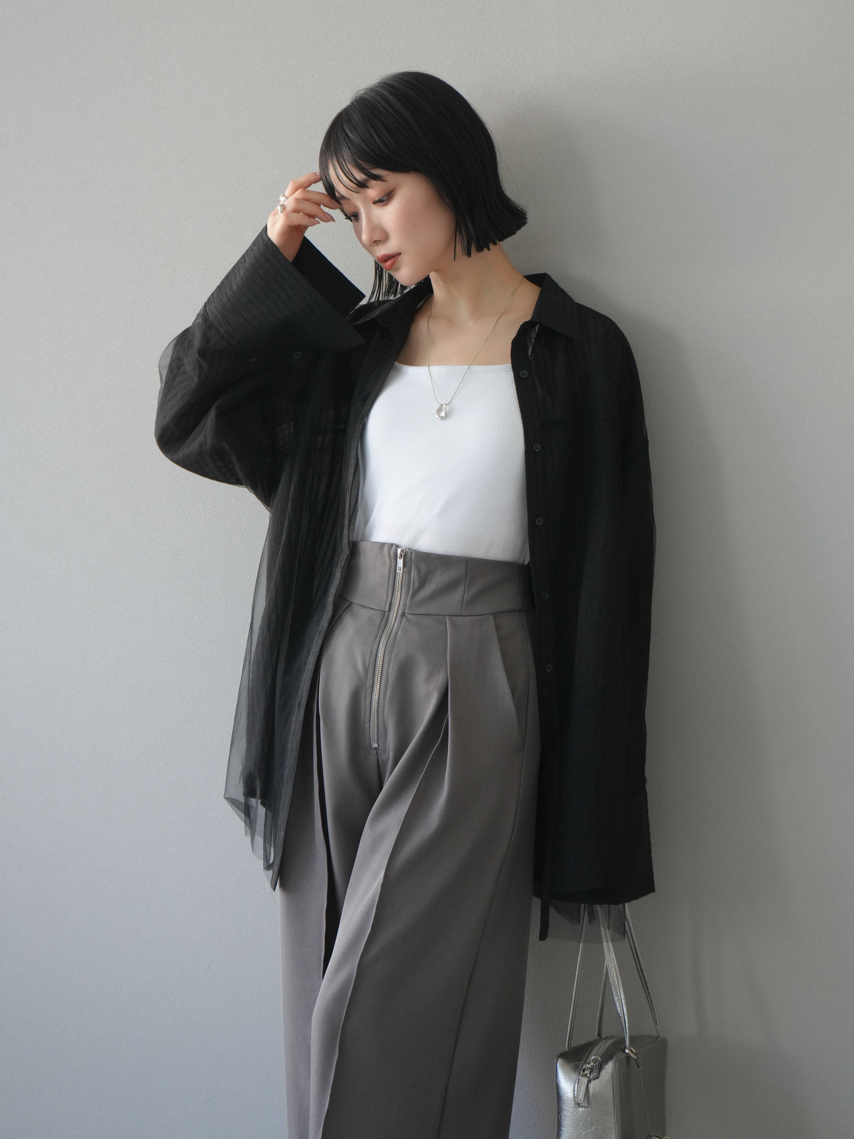 着回しセット】[SET]チュールドッキングシアーストライプビッグカフス