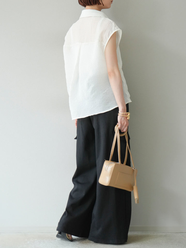 [SET]ウエストラインサイドポケットスウェットパンツ+ウエストラインサイドポケットスウェットパンツ(2set)