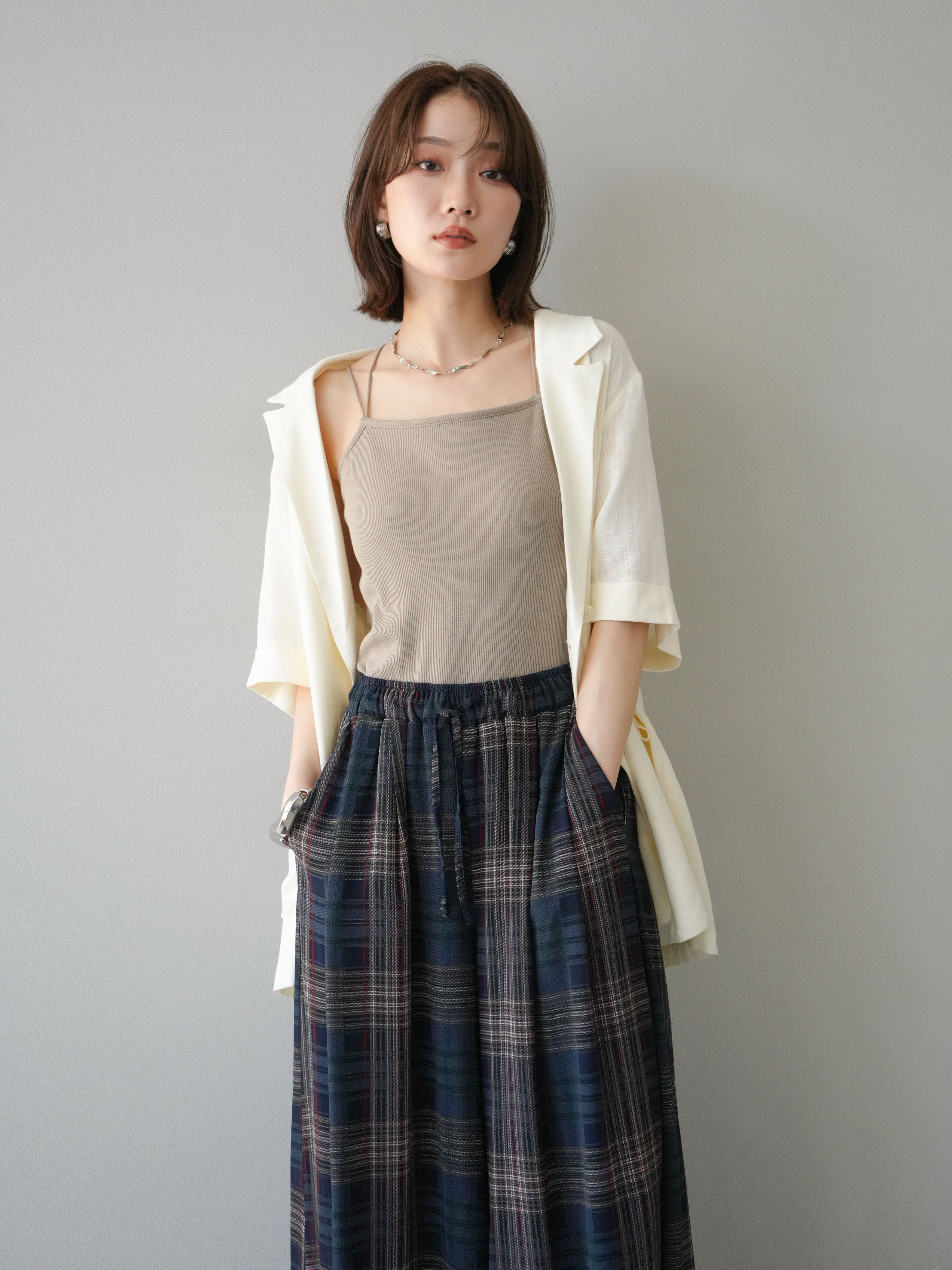 リネンハーフスリーブジャケット URBAN RESEARCH ITEMS｜リネンライクハーフスリーブジャケット