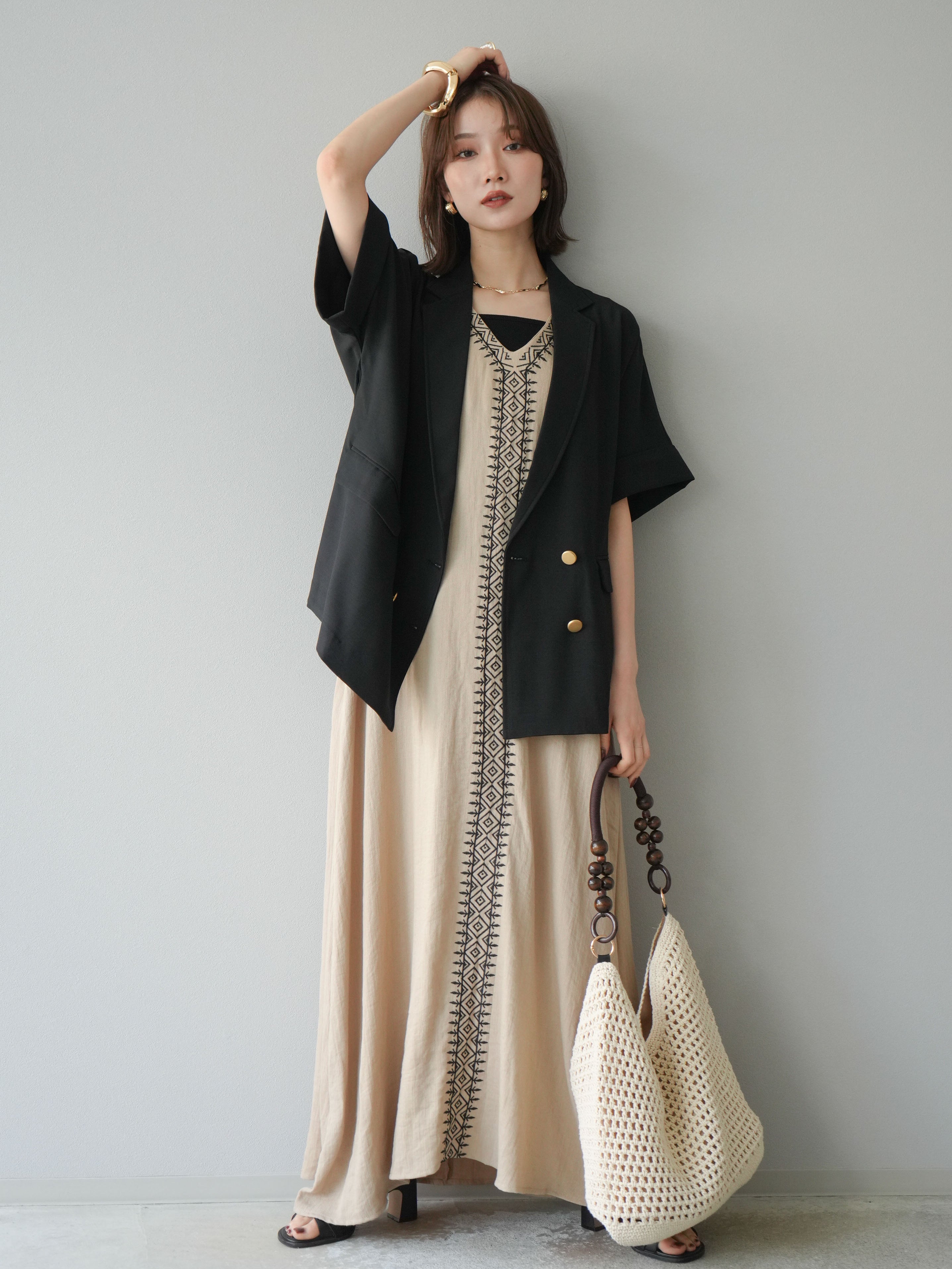 Velnice 刺繍ワンピース キカ刺繍チュニックワンピース | チチカカ(titicaca) | マルイ