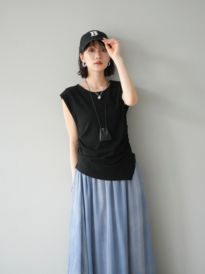 【預購】B字刺繡棒球帽/黑色