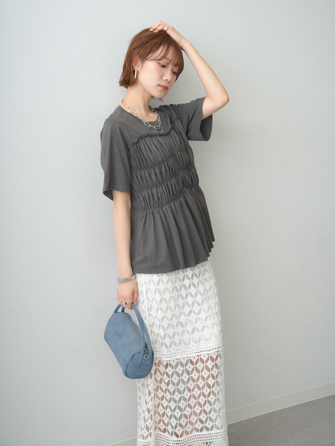[SET]クールタッチシャーリングTEE+クールタッチシャーリングTEE(2set)