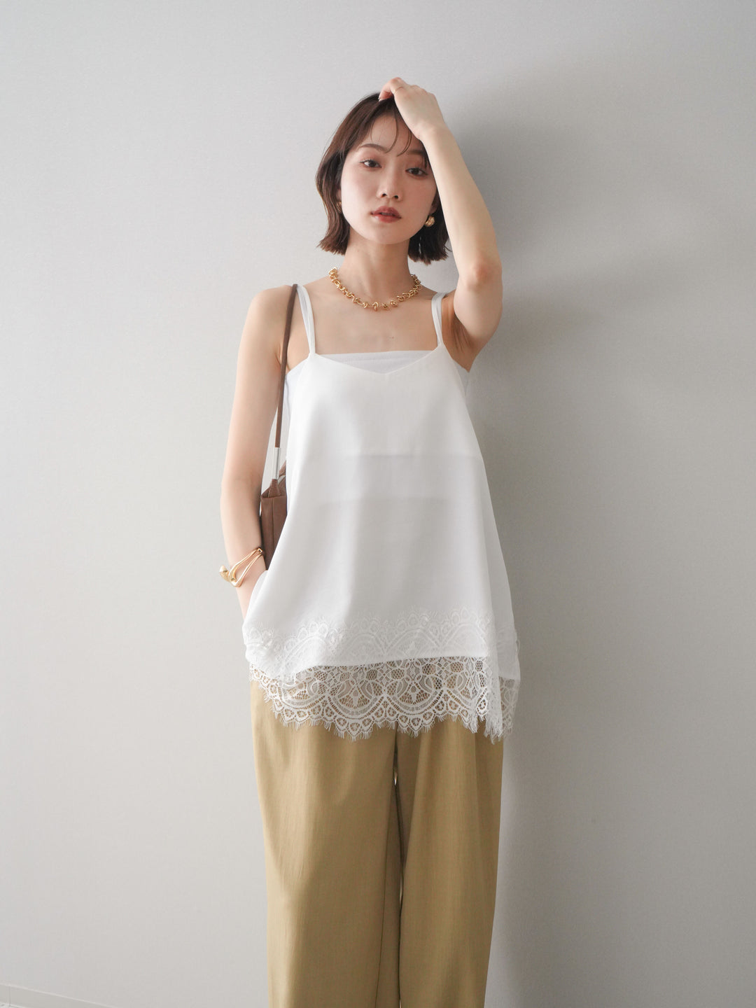 [SET]レーストリムキャミソール+レーストリムキャミソール(2set)