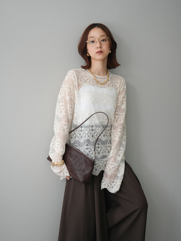 [SET]チュールレーストップス+選べるアクセセット(2set)