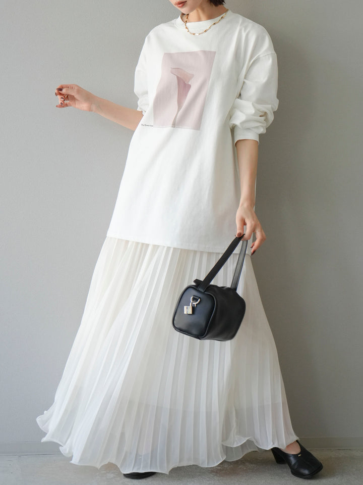 [予約]フラワーフォトプリントBIGロンT /オフ1