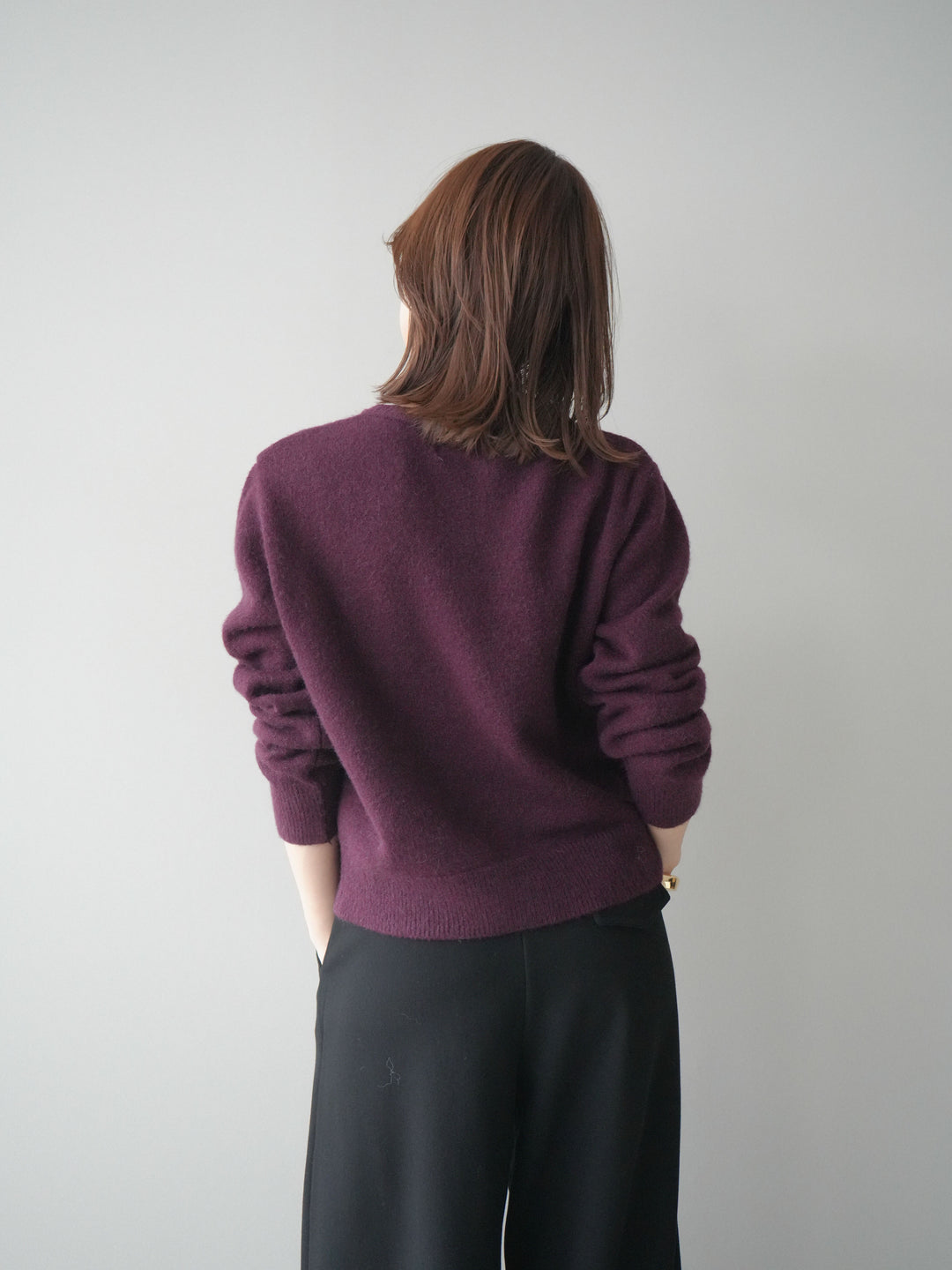 [SET]アンティークボタンニットカーディガン+アンティークボタンニットカーディガン(2set)