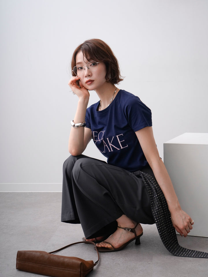 【套裝】刺繡Logo T卹 + 刺繡Logo T卹（2件組）