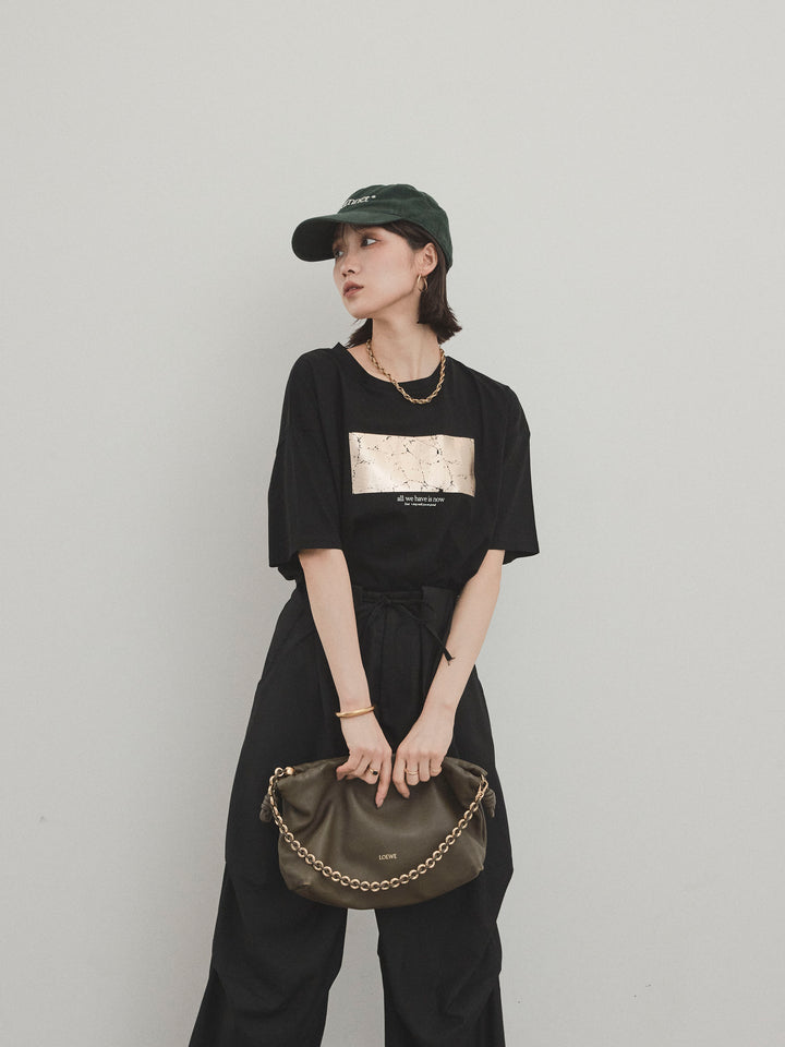 [套裝] 燙金印花Dry Touch棉質TEE​​ + 燙金印花Dry Touch棉質TEE​​ (2件套裝)