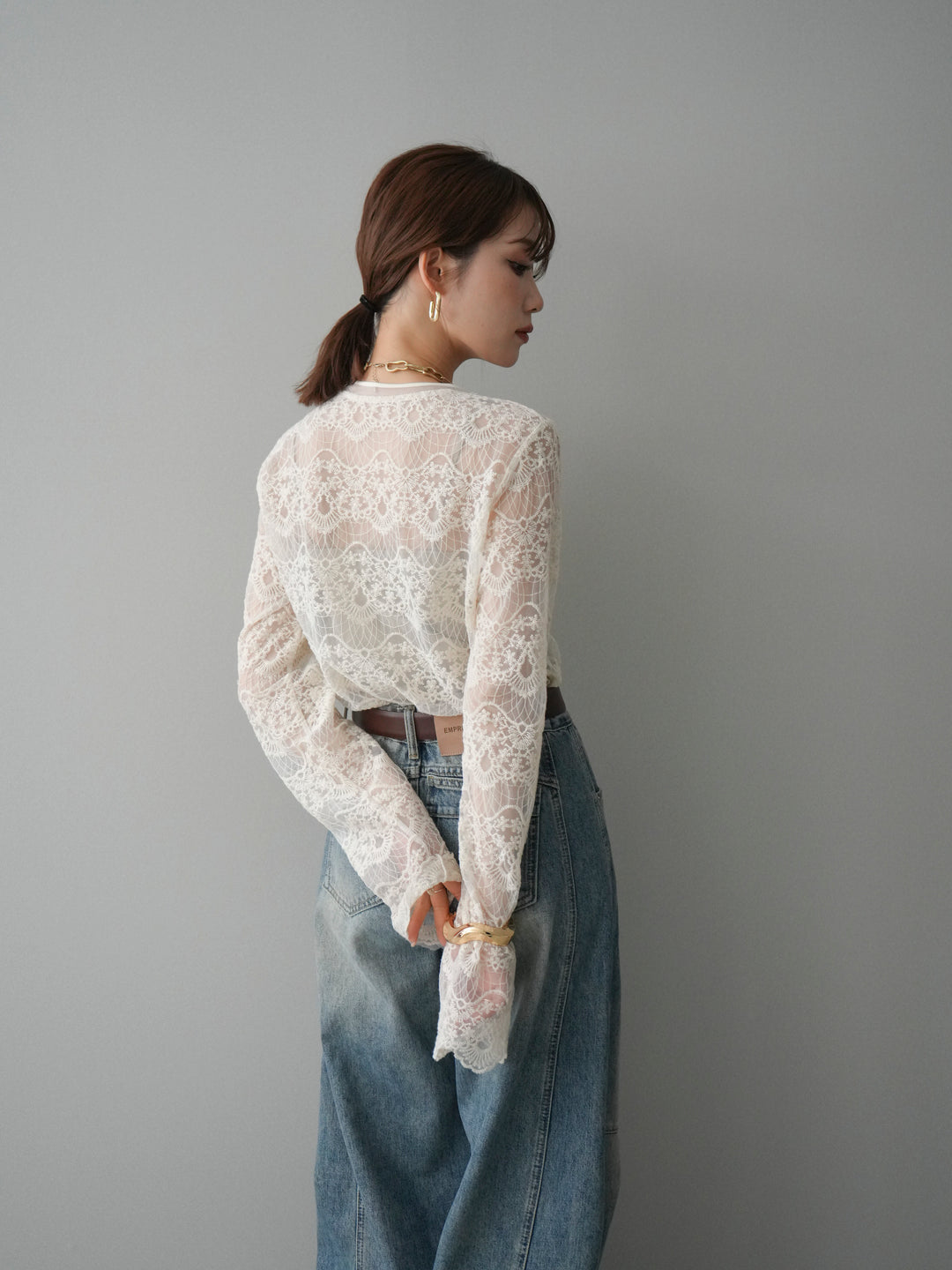 [SET]チュールレーストップス+チュールレーストップス(2set)