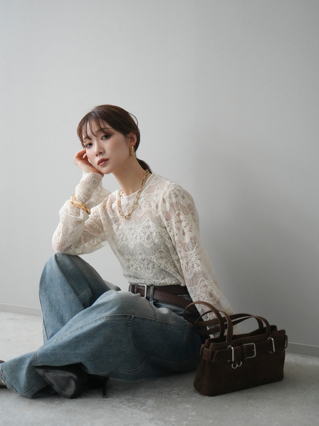 [SET]チュールレーストップス+チュールレーストップス(2set)