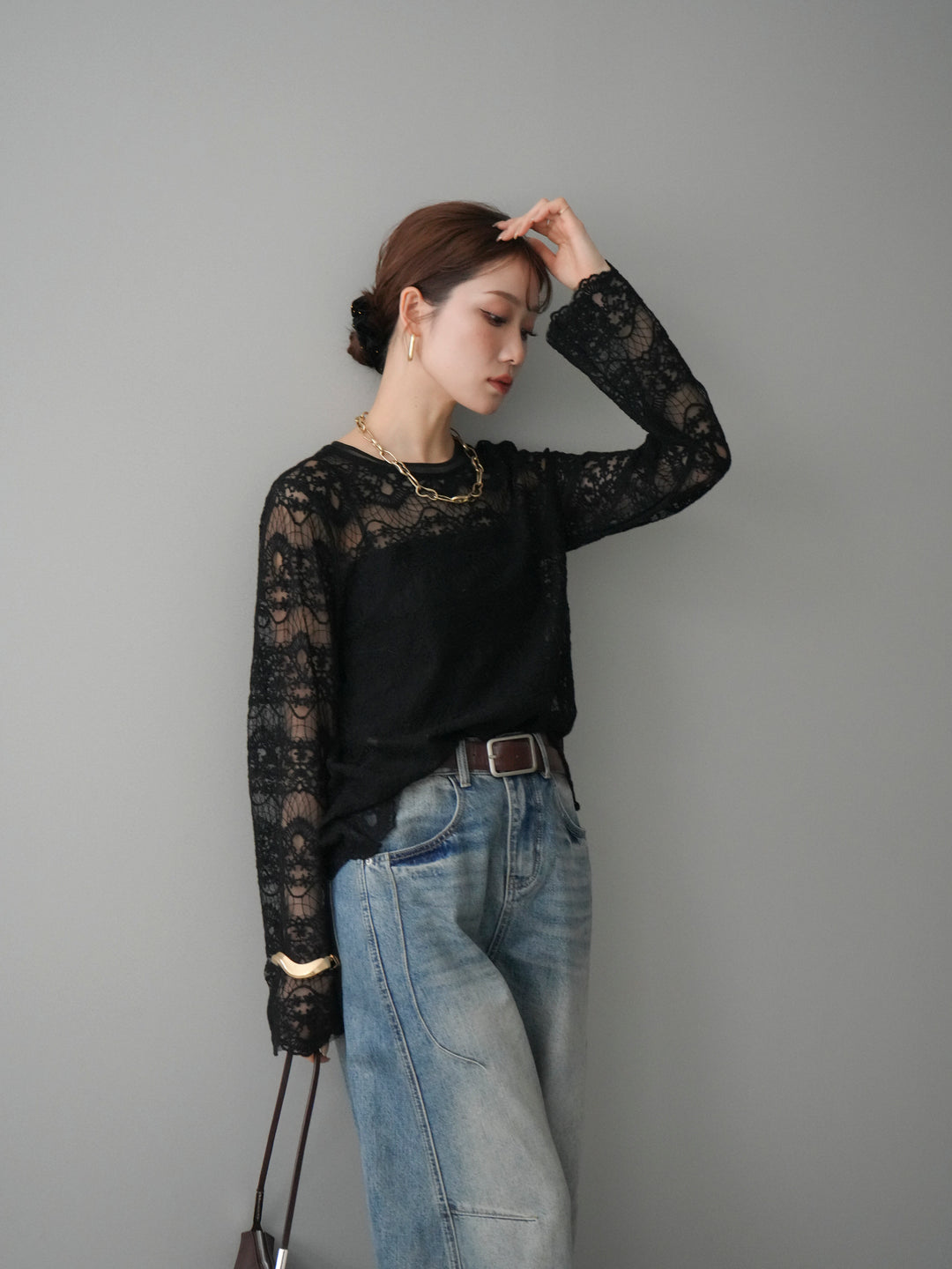 [SET]チュールレーストップス+チュールレーストップス(2set)