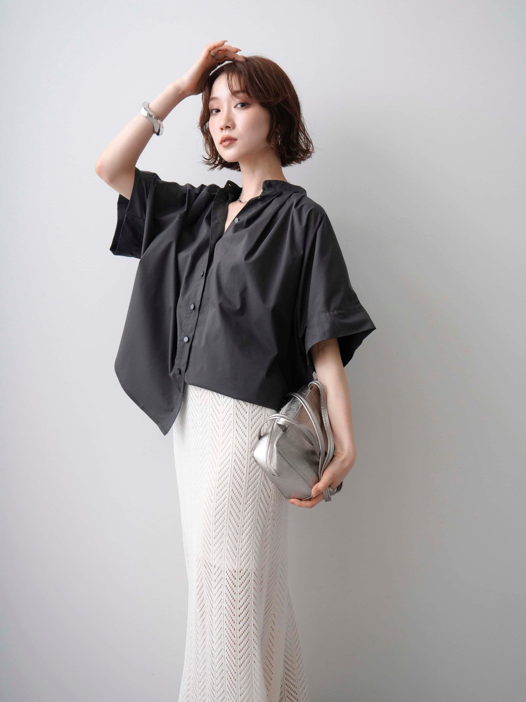 [SET] 蝙蝠無袖外套 + 蝙蝠無袖外套（2 件套）