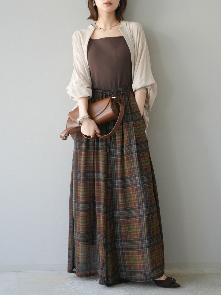 [預訂] Washer Sheer Blouson/象牙白