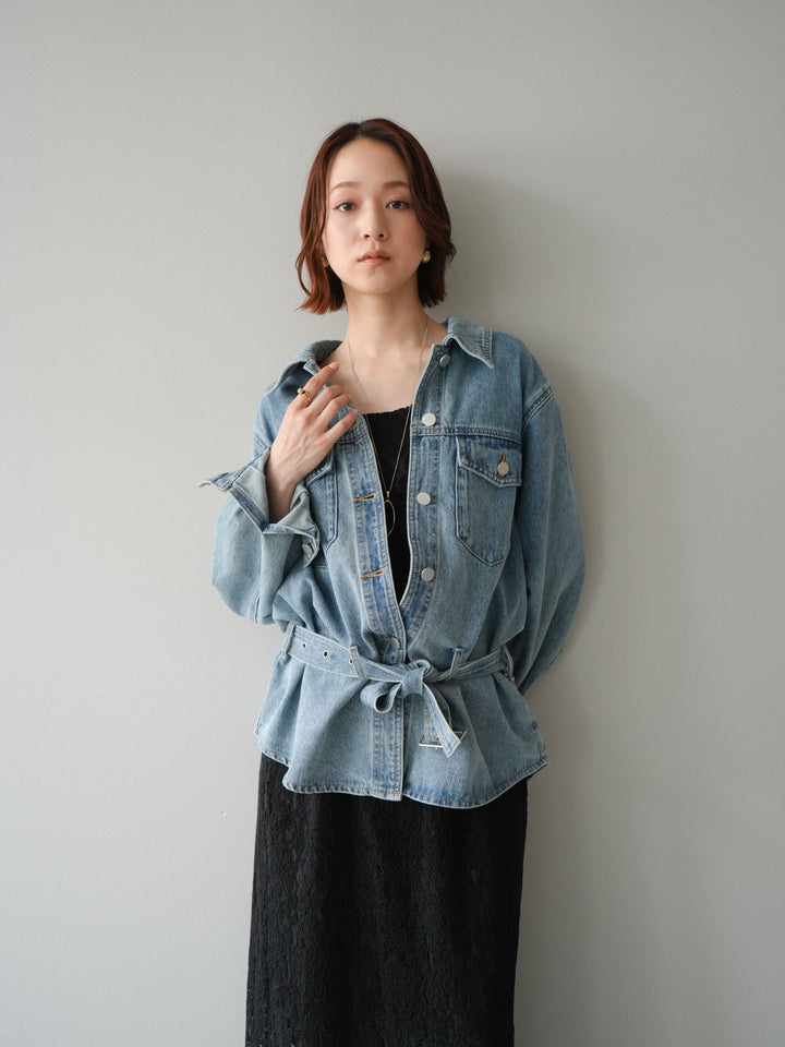 [SET]フルレースキャミ＆IラインスカートSET UP