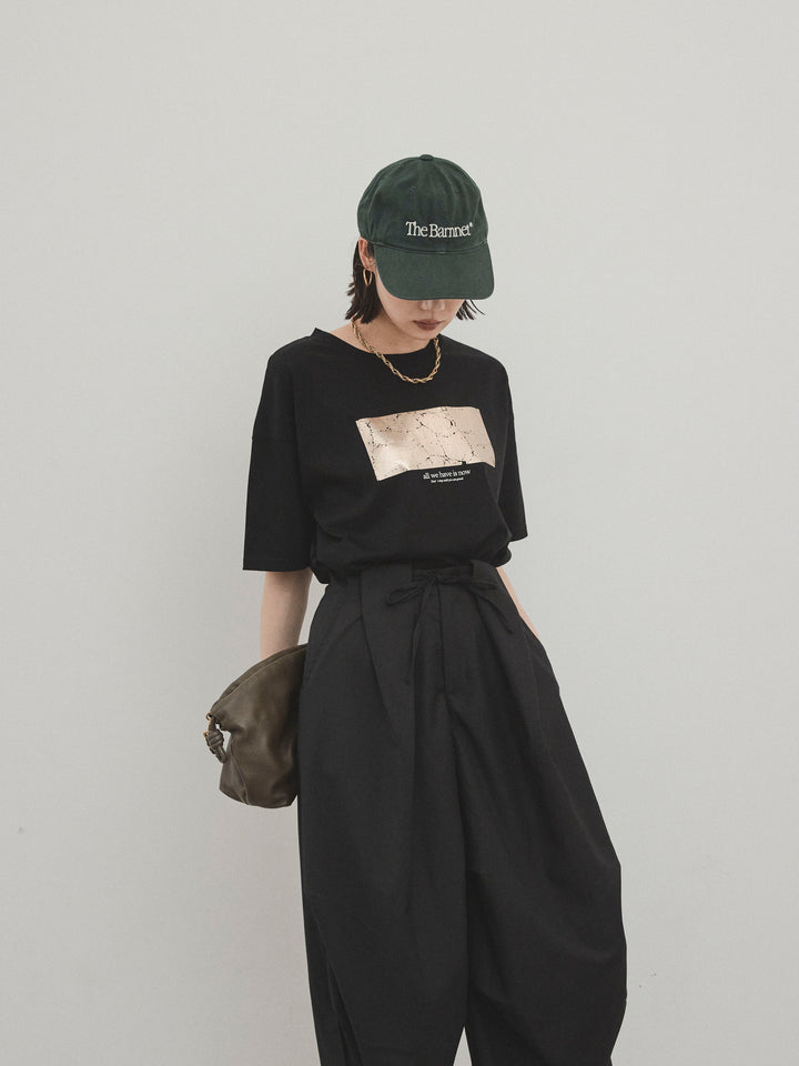 [套裝] 燙金印花Dry Touch棉質TEE​​ + 燙金印花Dry Touch棉質TEE​​ (2件套裝)