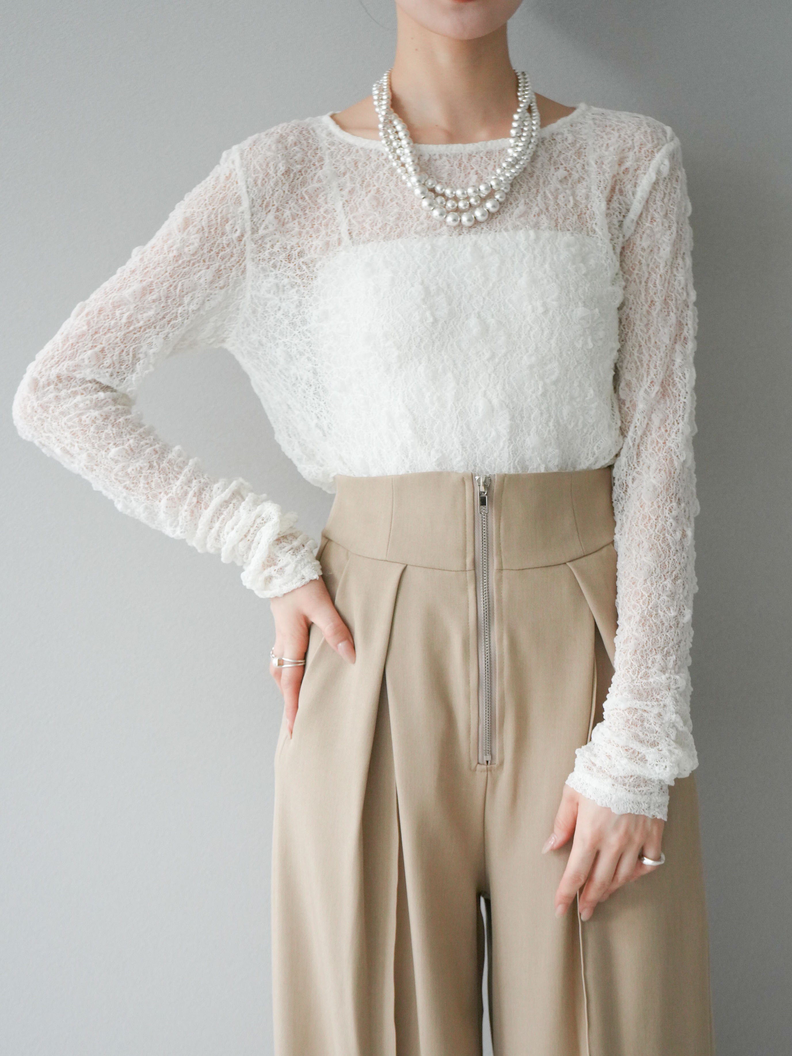 予約]シアーレーストップス/オフ – Lumier