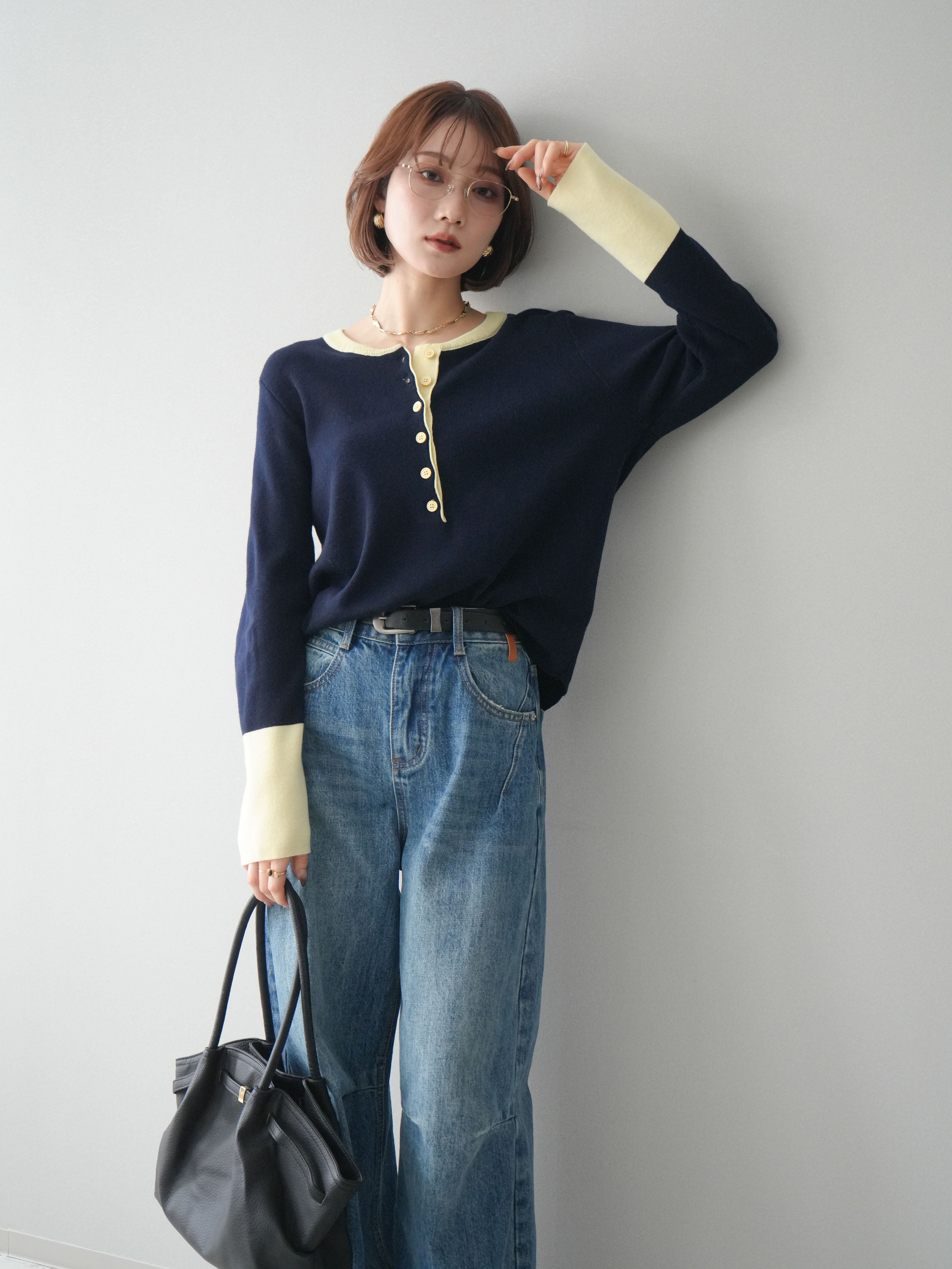 room306contwmporary ニット セール】 FOX CASHMERE CREW-NECK KNIT （ニット・セーター）｜URBAN