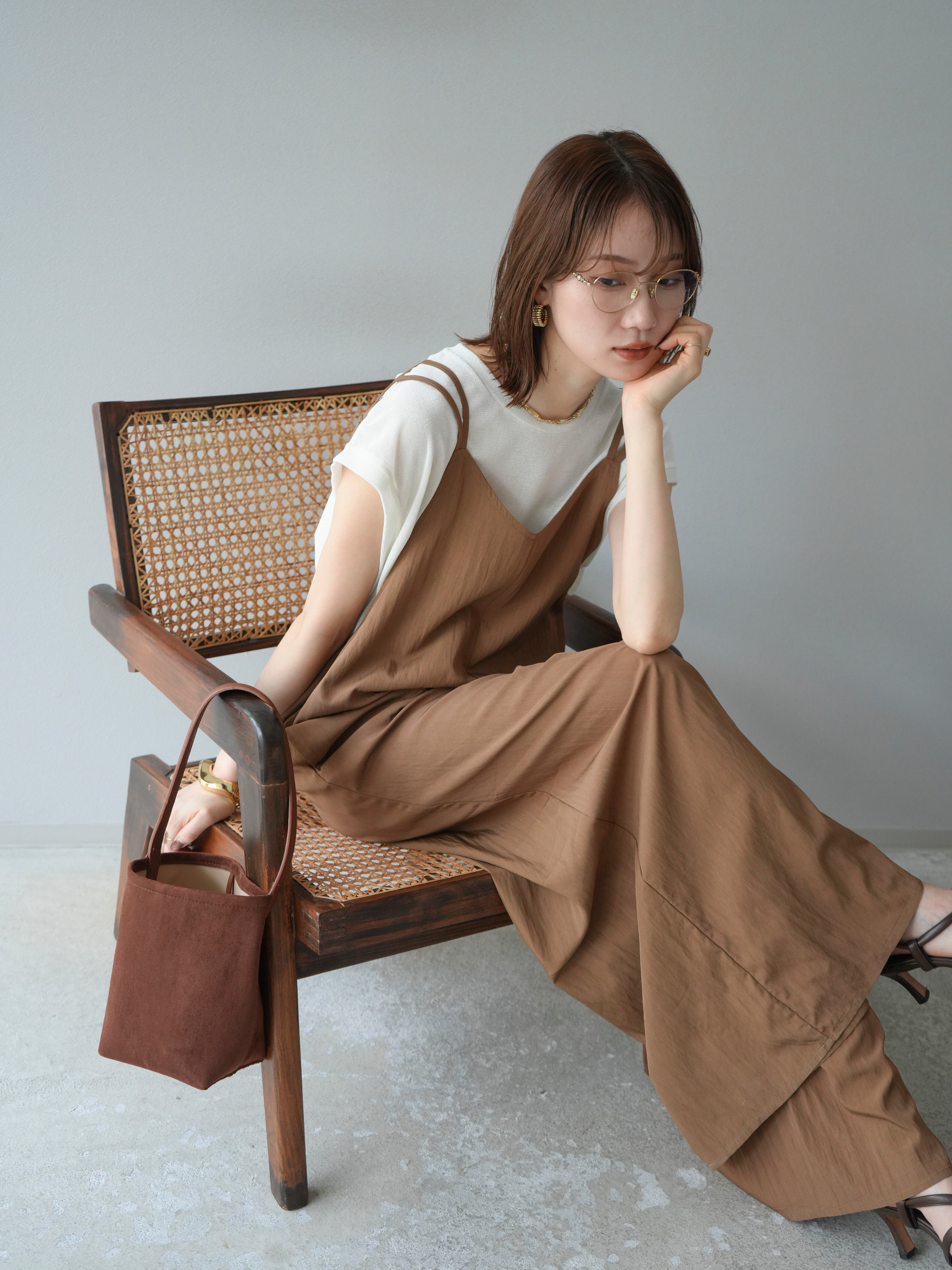 予約]シアーフロッキーベロアルーズノースリーブTシャツ/オフシロ – Lumier