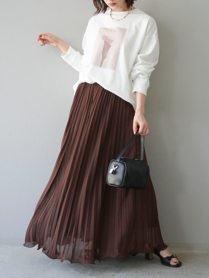 [予約]フラワーフォトプリントBIGロンT /オフ1