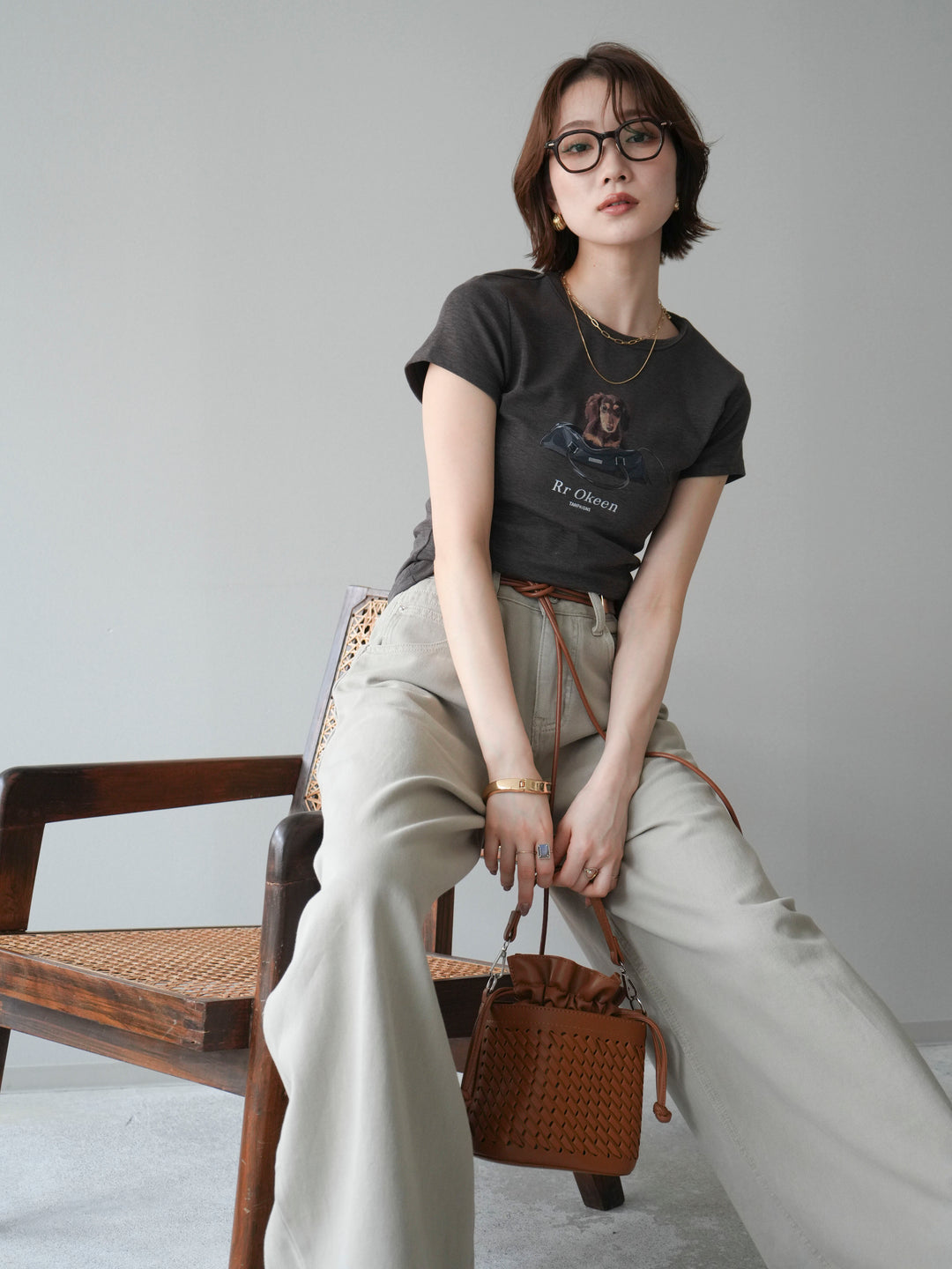 [SET]ドッグコンパクトTEE+ドッグコンパクトTEE(2set)