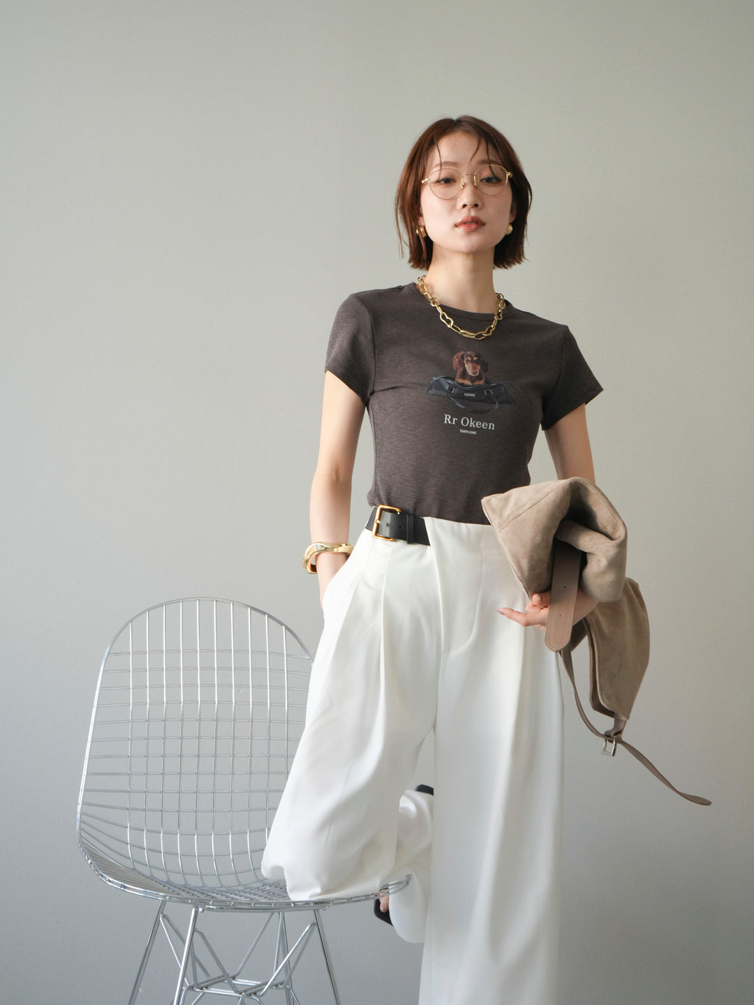 [SET]ドッグコンパクトTEE+ドッグコンパクトTEE(2set)