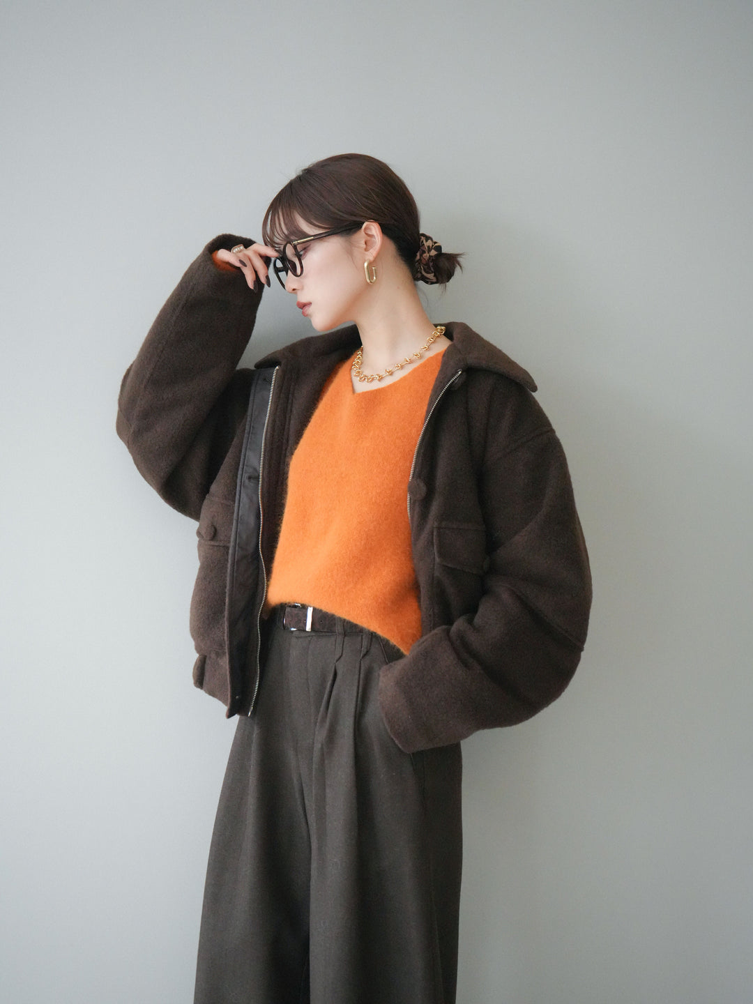 [SET]ウールライクフライトジャケット+ウールライクフライトジャケット(2set)