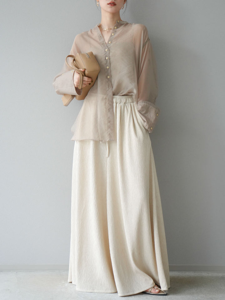 [預購] Willow 寬鬆褲/米色