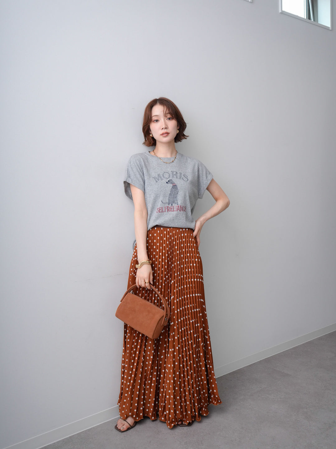 [SET]ドッグエンブロイダリーTEE+ドッグエンブロイダリーTEE(2set)
