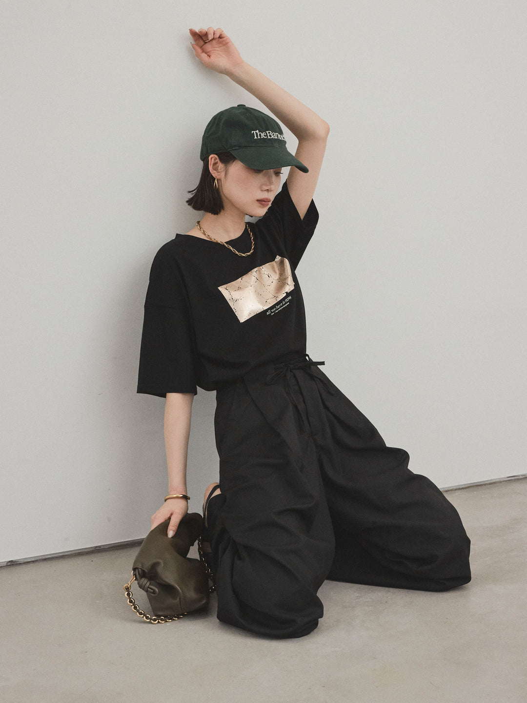 [套裝] 燙金印花Dry Touch棉質TEE​​ + 燙金印花Dry Touch棉質TEE​​ (2件套裝)