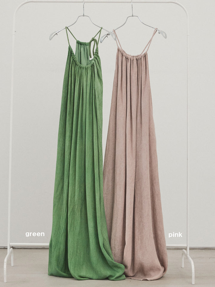 [SET] 不規則染色吊帶裙 + 不規則染色吊帶裙 (2 件套)