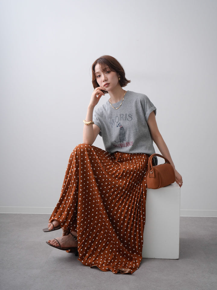 [SET]ドッグエンブロイダリーTEE+ドッグエンブロイダリーTEE(2set)