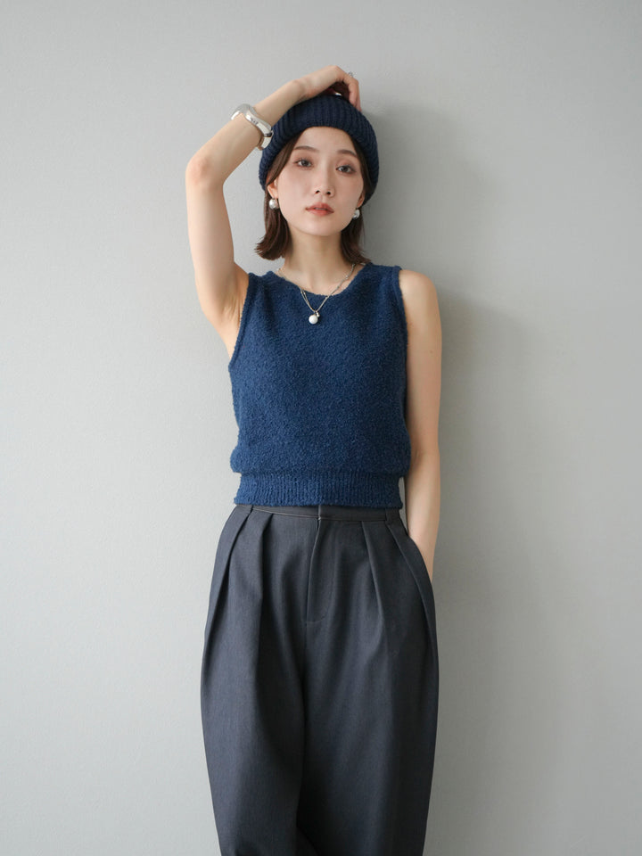 [予約]ニットビーニー/グレー