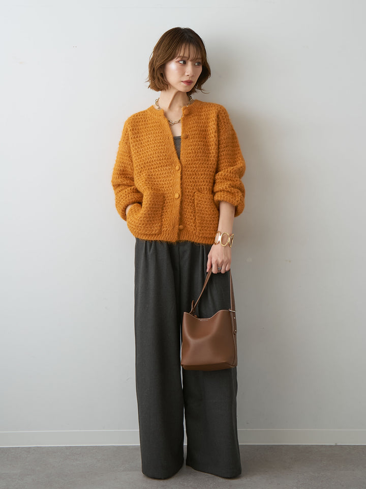 [SET]ダブルタックドレープストレートワイドパンツ+ダブルタックドレープストレートワイドパンツ(2set)
