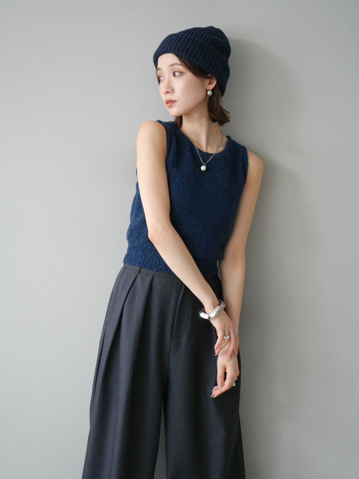 [予約]ニットビーニー/ブラック