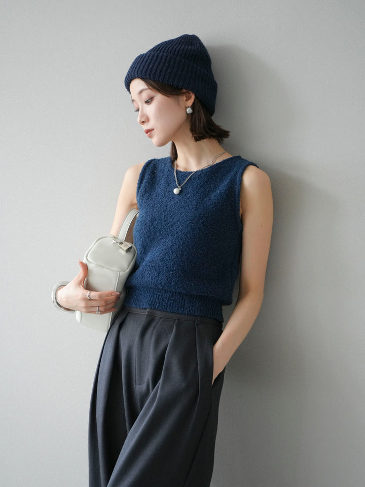 [予約]ニットビーニー/ブラック