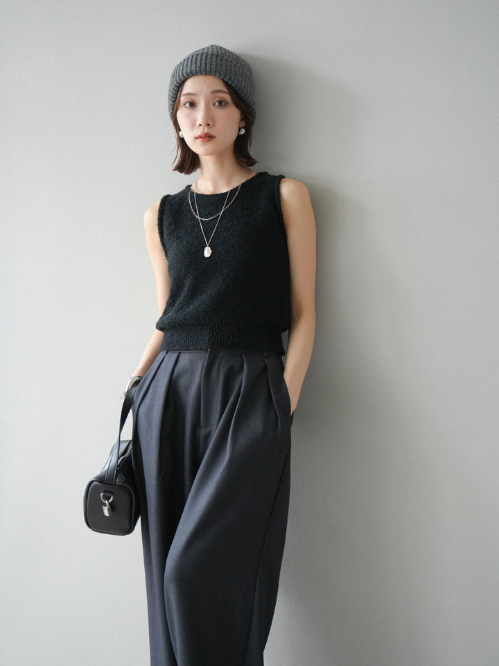 [予約]ニットビーニー/ブラック