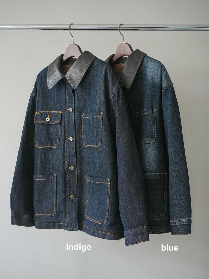 [SET]裏地ファーデニムフライトジャケット+裏地ファーデニムフライトジャケット(2set)