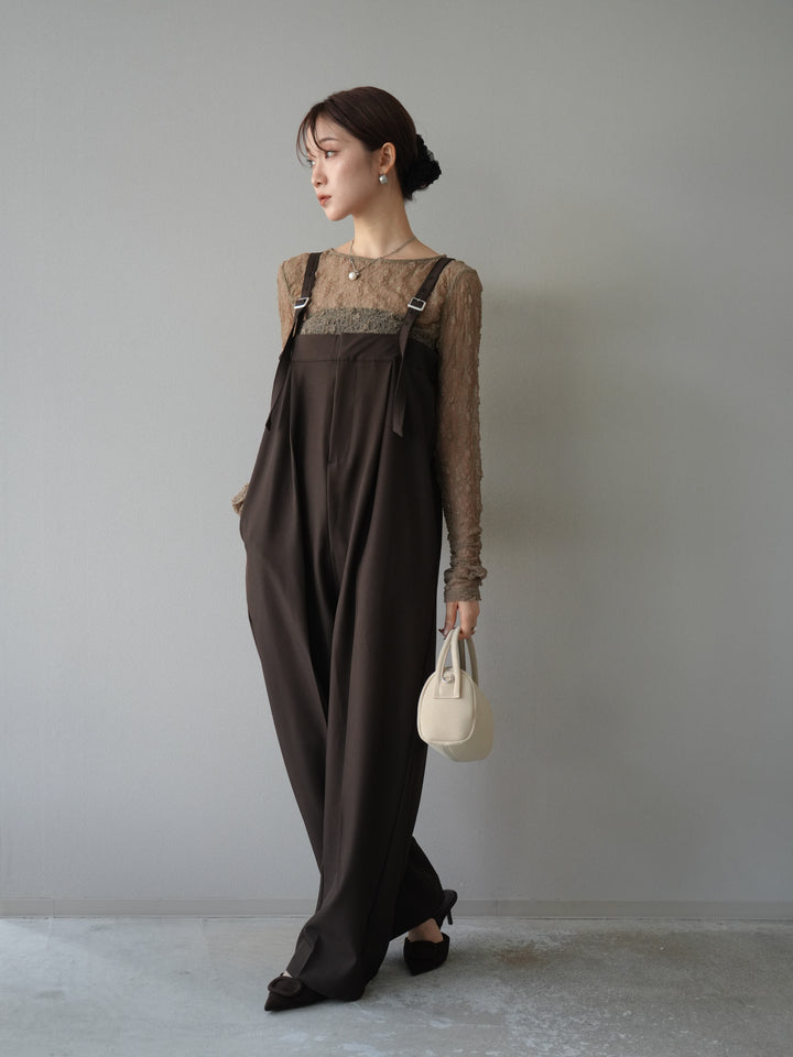 [予約]エステルベアサロペット/ブラウン