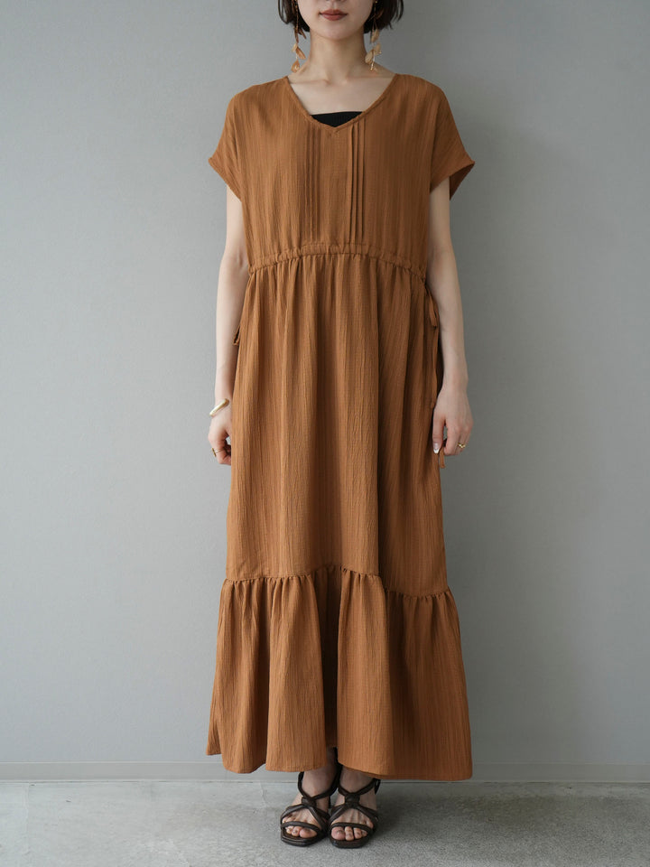 [Pre-order] Willow crepe dress/camel