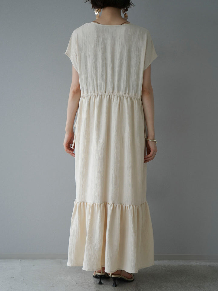 [Pre-order] Willow crepe dress/ivory