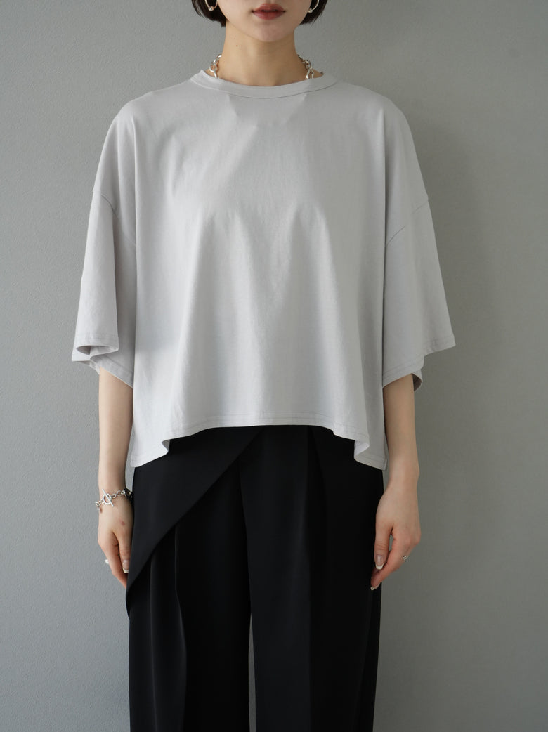 バーバリー ロゴ レース Tシャツ カットソー 半袖 XXS グレー（40代  