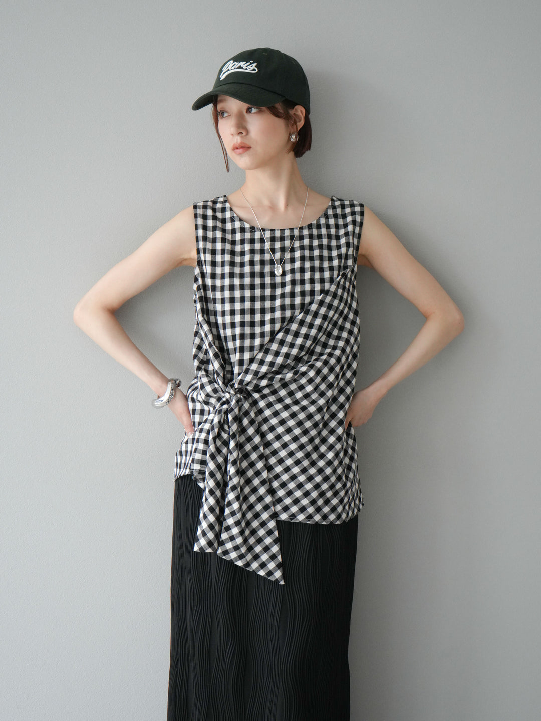 [SET] 前包式無袖上衣 + 前包式無袖上衣 (2 套)