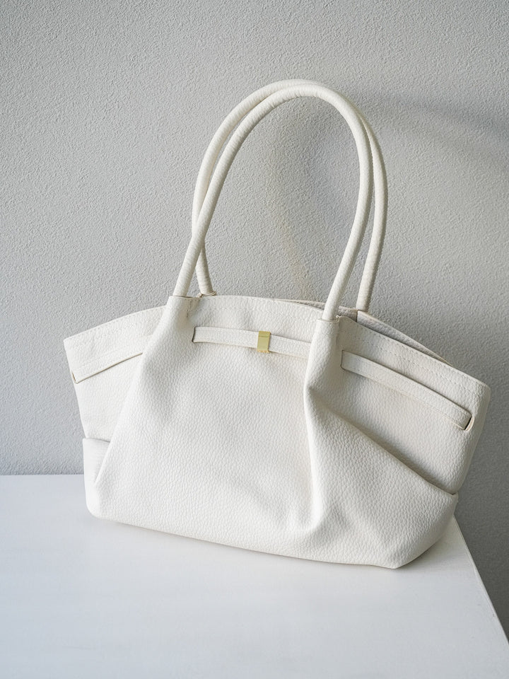 [予約]タックトートBAG /white