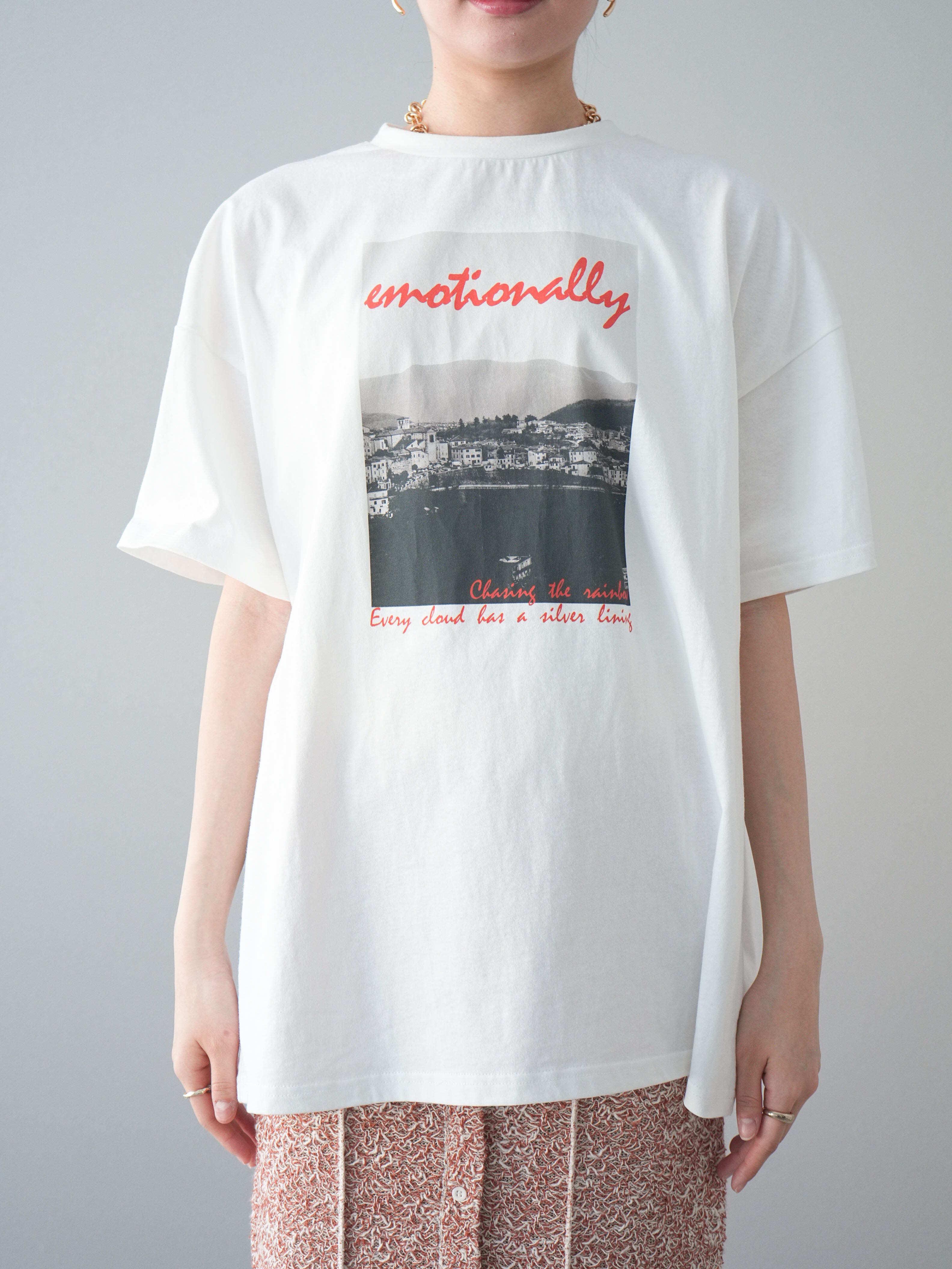 予約]フォトビッグTシャツ/オフ2 – Lumier