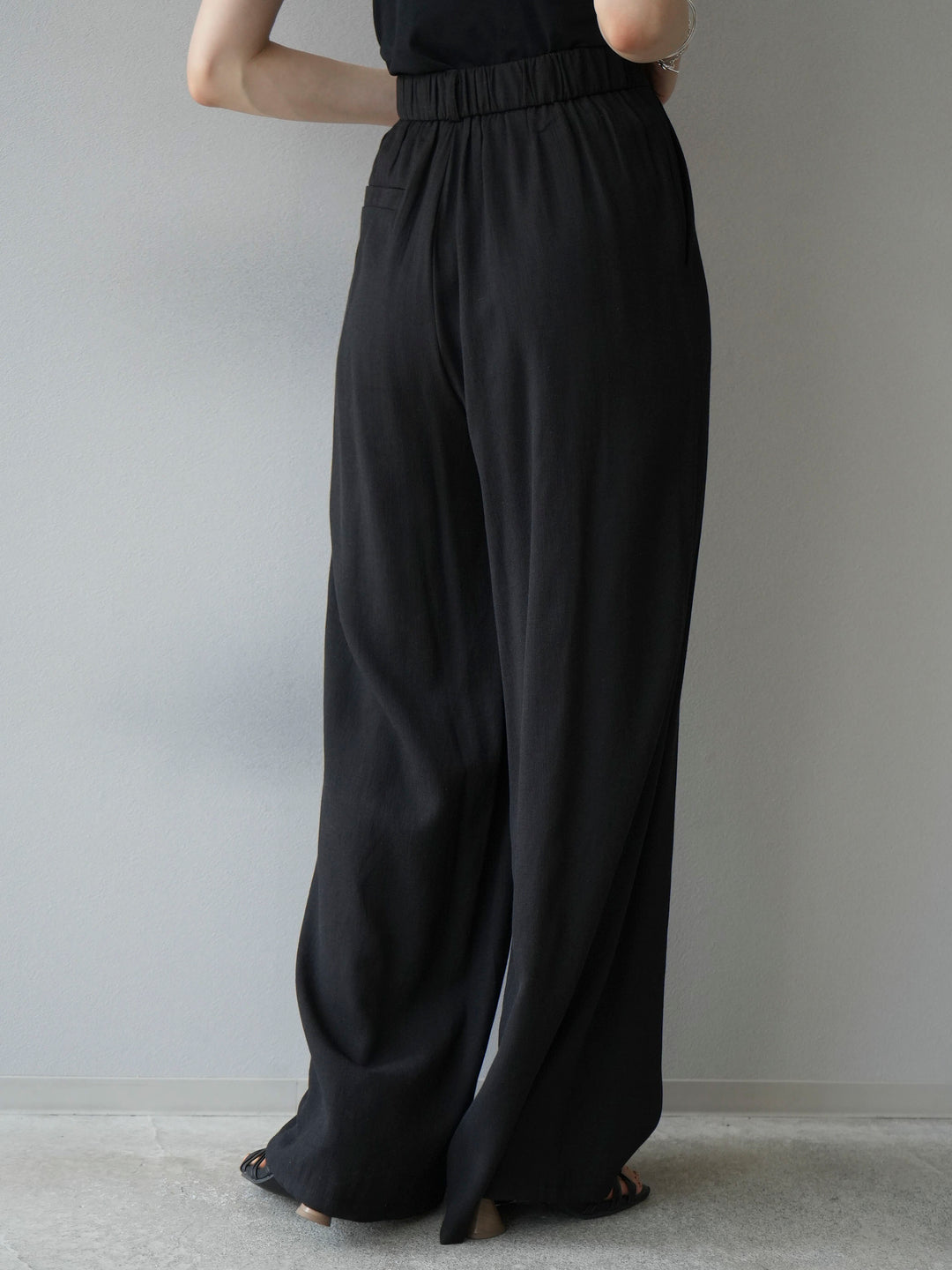 [SET] Drape design pants SET-UP