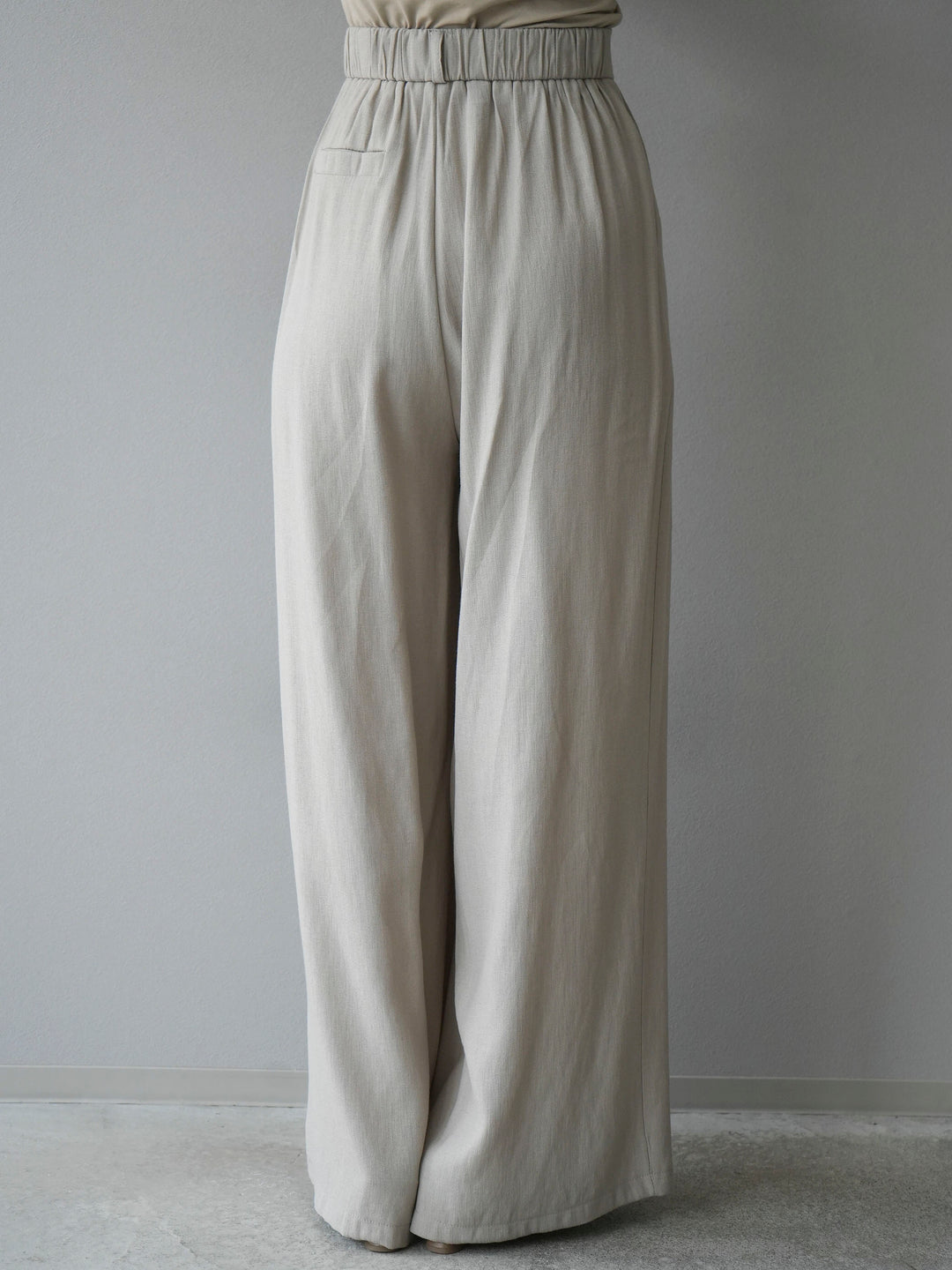 [SET] Drape design pants SET-UP