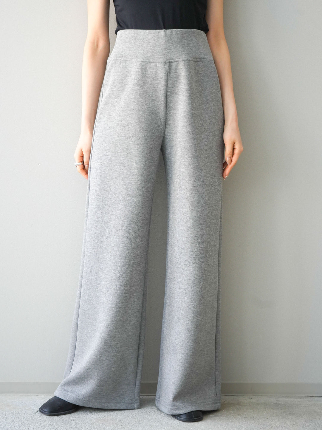 [予約]イージーポンチワイドパンツ/gray