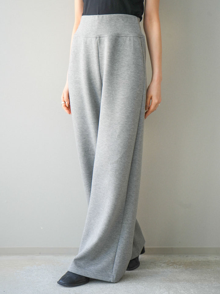 [予約]イージーポンチワイドパンツ/gray