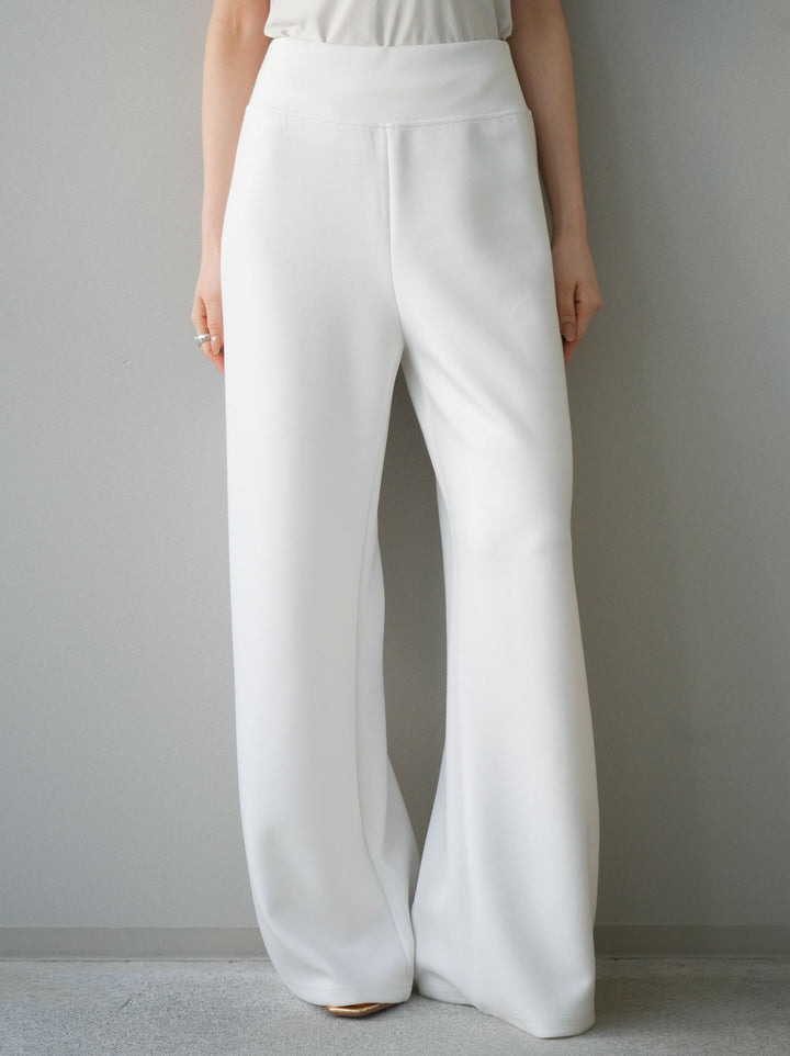 [予約]イージーポンチワイドパンツ/white